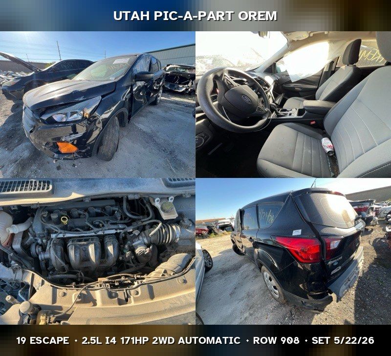 2019 Ford Escape Parts - UTPAP Orem