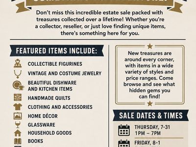 Estate Sale – Something for Everyone!