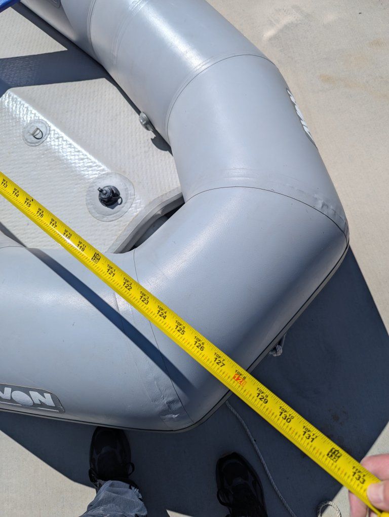 Avon Rover R3. 41 with 15hp 2 stroke Mercury