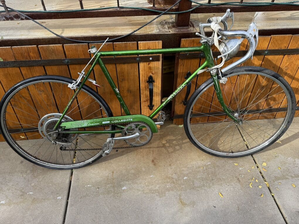 Schwinn sport collegiate antique bike as is…