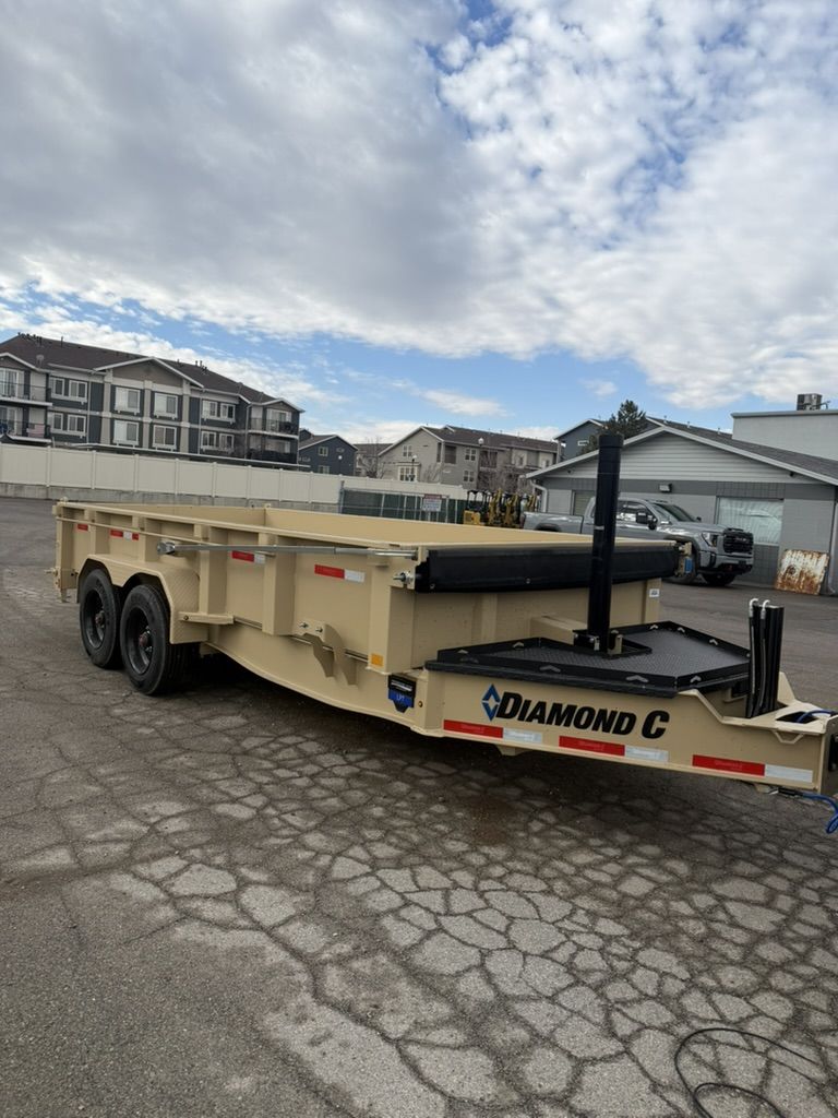 Heavy Duty Dump Trailer Rental – 7x16 16K - 6 Hour options - 40 inch and 24 inch sides