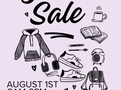 Yard Sale in Santaquin - August 1st, 8am-2pm