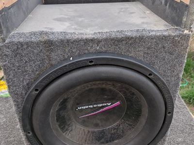 12 in audiobahn subwoofer