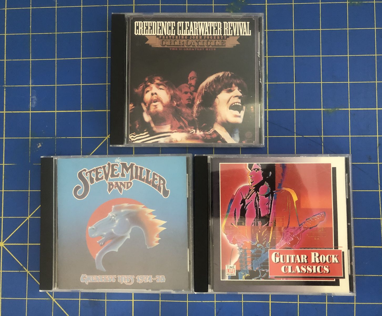 Steve Miller Band, CCR, and Guitar Rock Cd's
