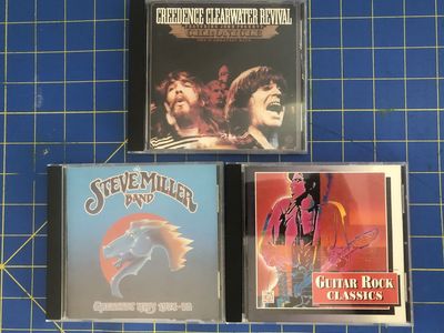 Steve Miller Band, CCR, and Guitar Rock Cd's