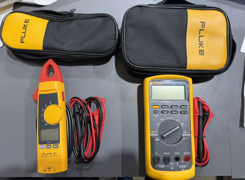 New Fluke 365 and fluke 87 5 Multimeters