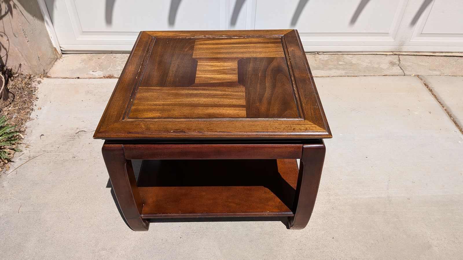Square Wood Table $28
