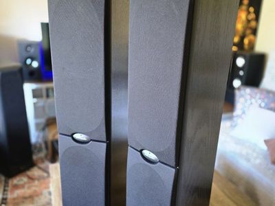 Polk Audio RT800i Floor-Standing Speakers (Pair) - Excellent Condition, Black Wood Finish
