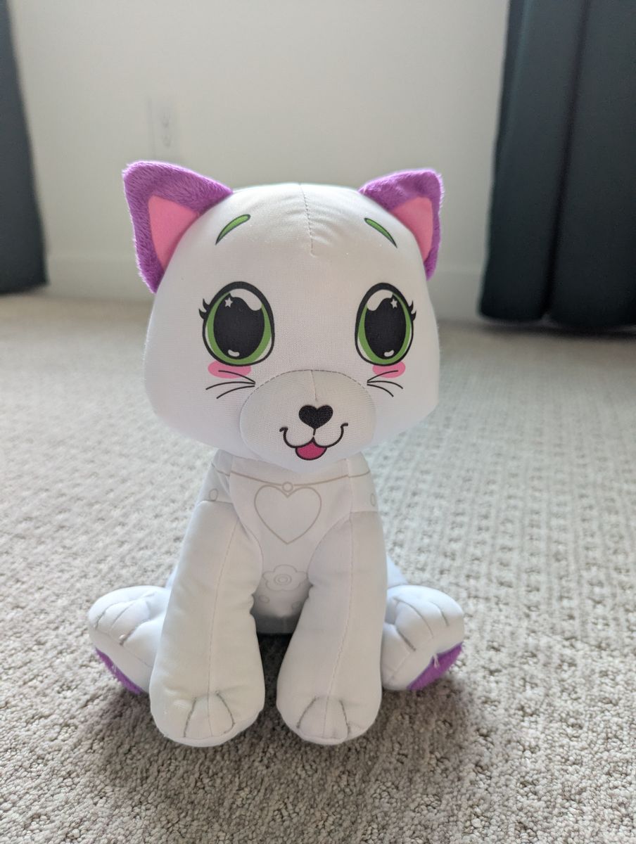 Crayola Deluxe Color N Plush Cat