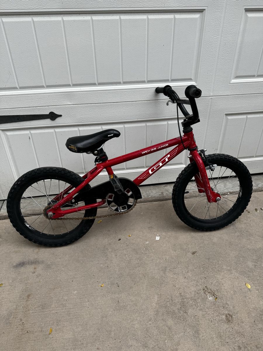 16-Inch GT Mach One Junior BMX Bicycle - Great Starter Bike