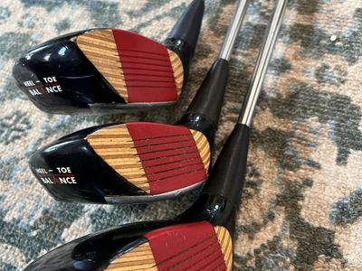 Ping Karsten-II Wood Set - 1, 3, 4 Heel-Toe Balance Golf Clubs