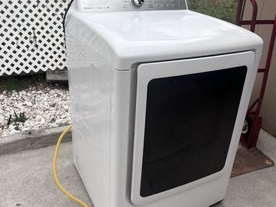 Beautiful Large Drum Samsung GAS Dryer