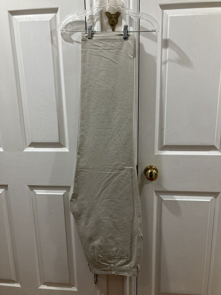 Tan Pronto Uomo Blue Khaki Mens Pants