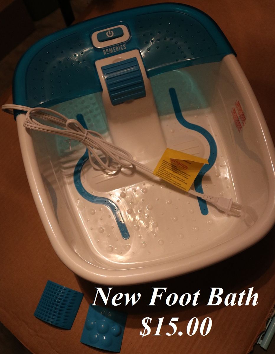 New, never used Foot Bath
