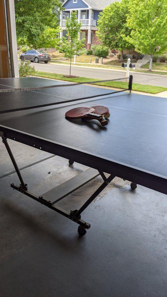Harvard Sports Ping-Pong Table Tennis Set - Used, Complete with Net & Paddles
