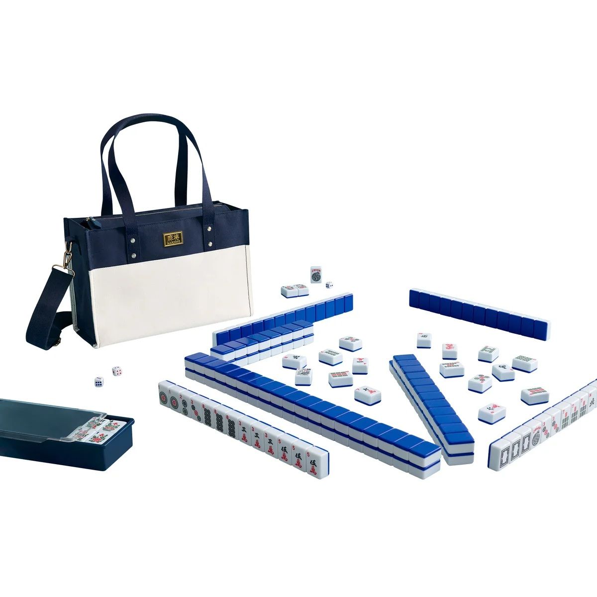Mahjong Tile Set & Storage Tote 1851446 #104020