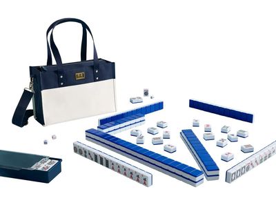 Mahjong Tile Set & Storage Tote 1851446 #104020