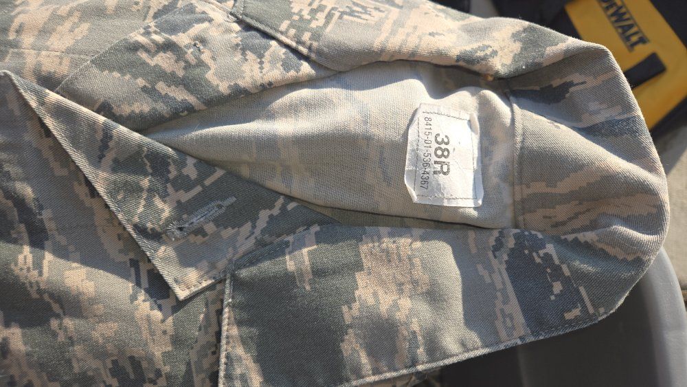 US Air Force ABU Camouflage Uniform Shirt Top - Multiple Sizes Available