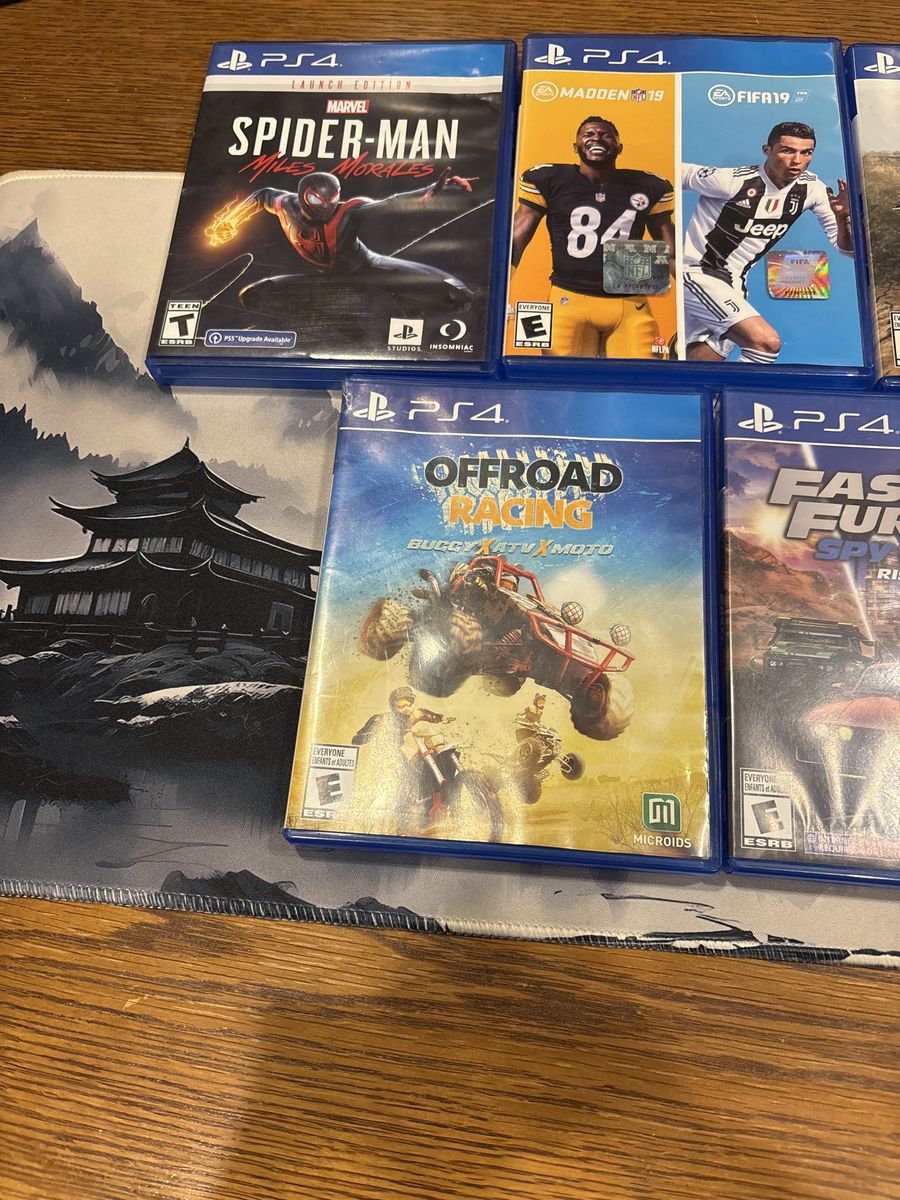 7 PS4 Games Bundle Good Condition Cash FCFS Deal.