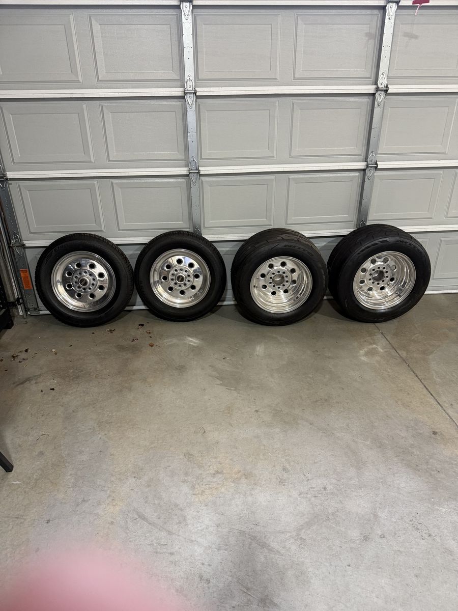15” Weld Wheels and Tires