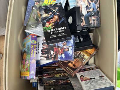 VHS tapes
