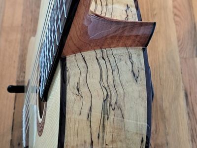 Cordoba C5 Crossover Limited, GORGEOUS! Spalted Maple!