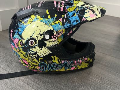 O'Neal 5Series Creepshow Youth Motocross Helmet - Size Youth Medium