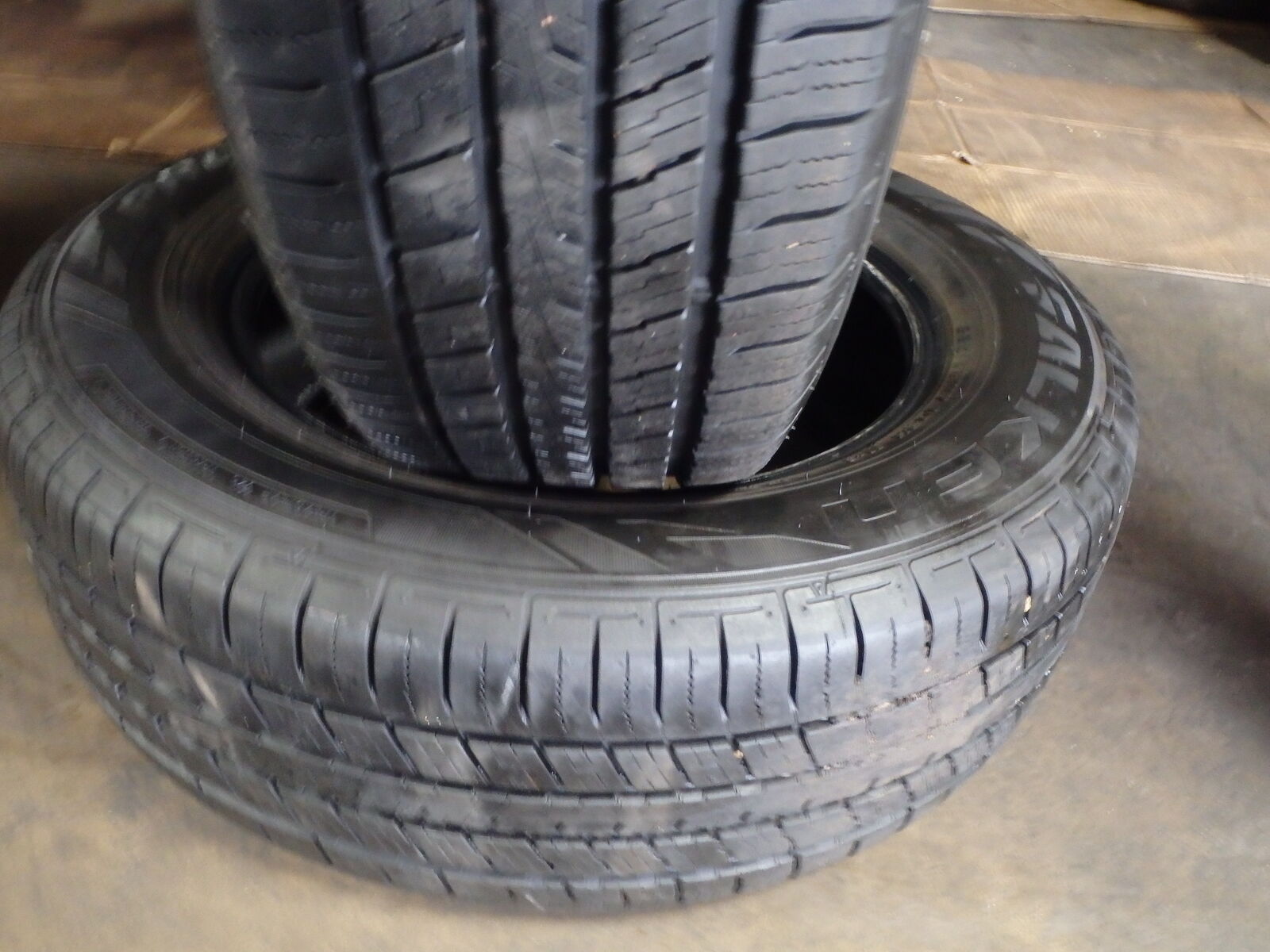 225/65R17 FALKEN PRO AS-CSV PAIR OF TWO USED TIRES