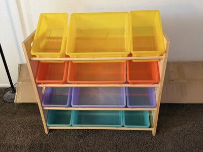 Kids toy organizer