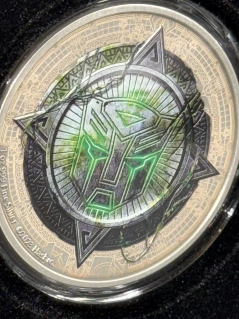 2023 1oz .999 Fine Silver Transformer Coin
