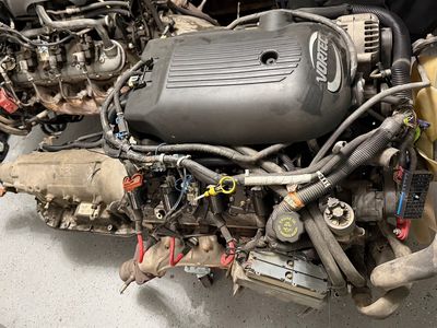 2002 6.0L LS LQ4 Engine + 4L80E Transmission Swap – Complete