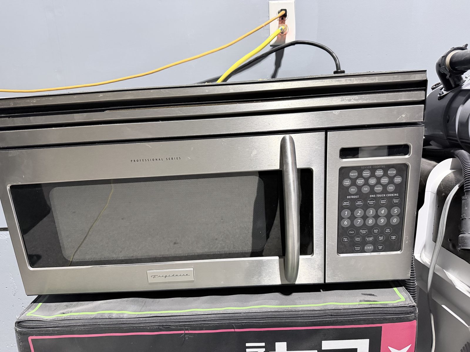 Over the range, microwave, stainless steel