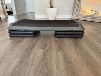 Aerobic Step Platform with Risers