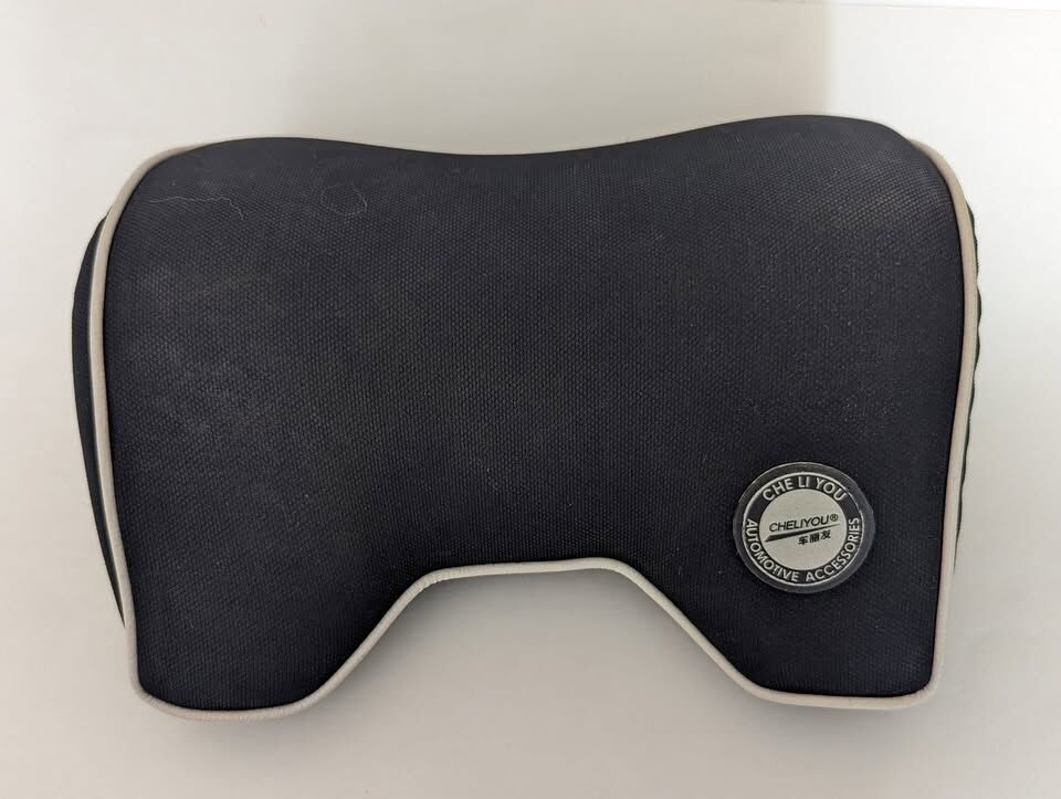 Car Neck Pillow with Memory Foam Neck Support for Car Seat Headrest or Office chair.