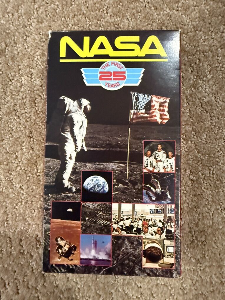Vintage NASA VHS Tape