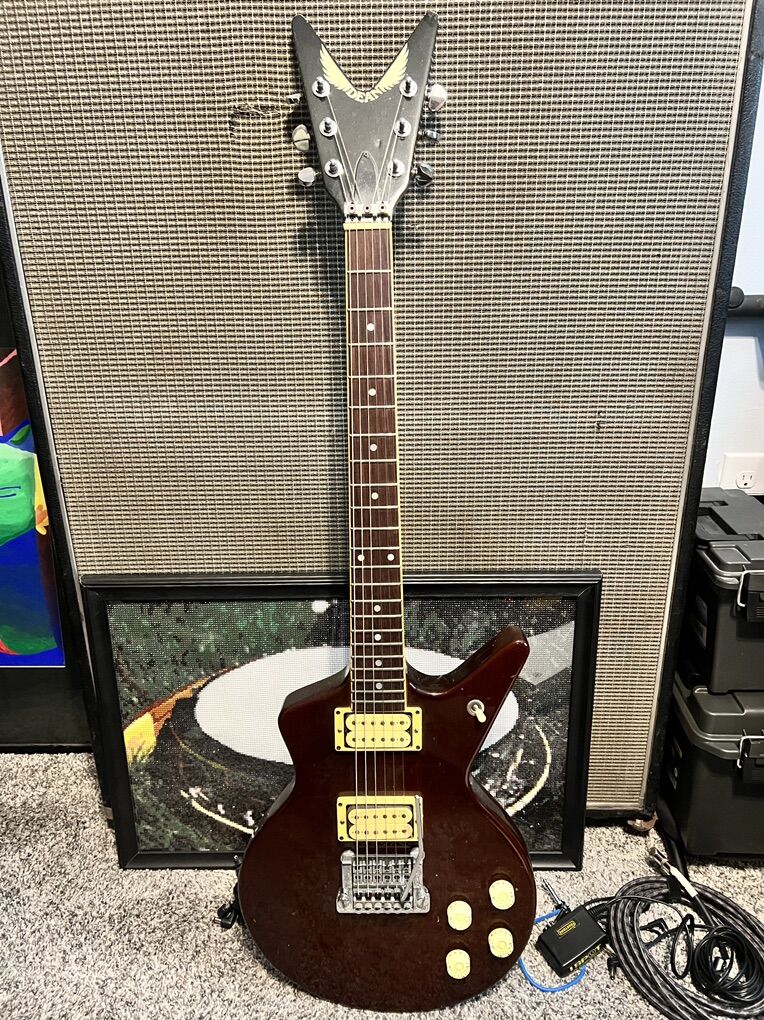 1980 Dean E'lite (Cadillac) with Kahler