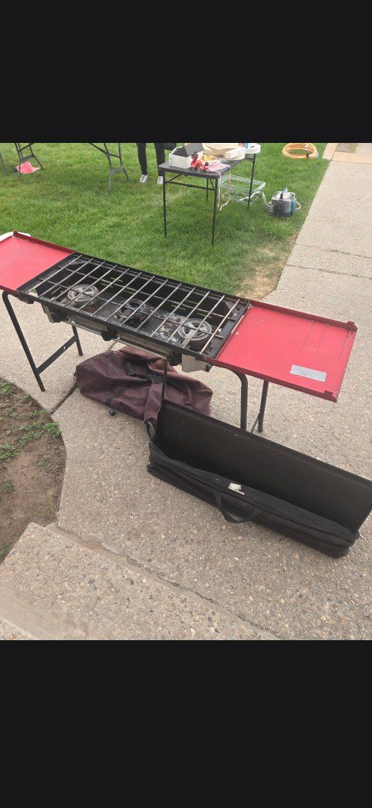 camp chef 3 burner and grill