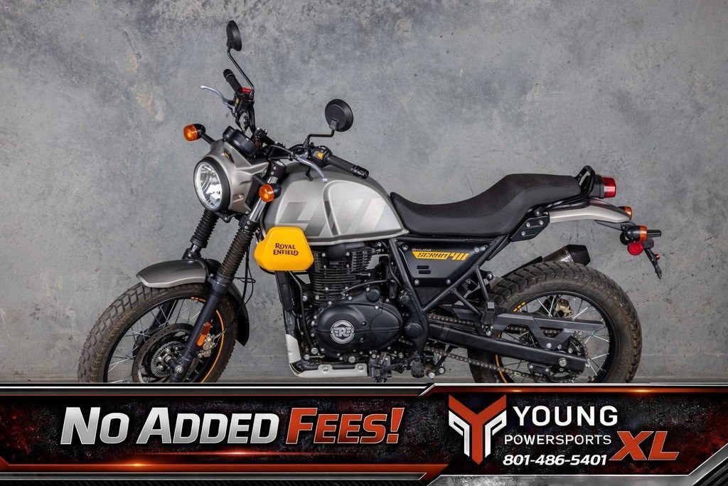 2023 Royal Enfield Scram 411 Blazing Black