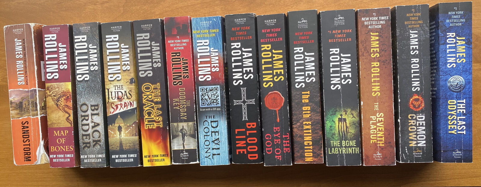 James Rollins Sigma Force Novel Series plus 3 other Novels