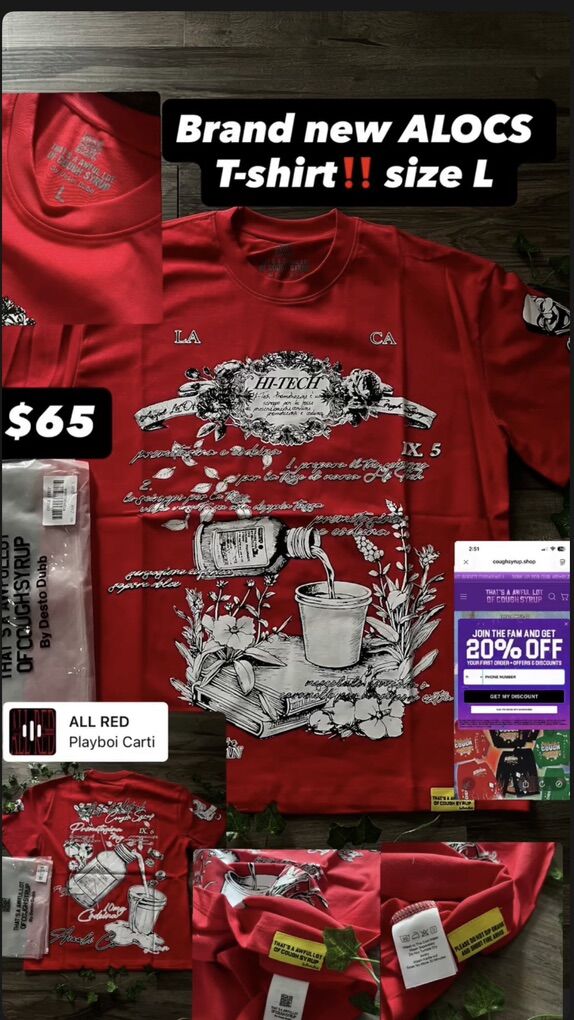 Brand new ALOCS T-shirt!!