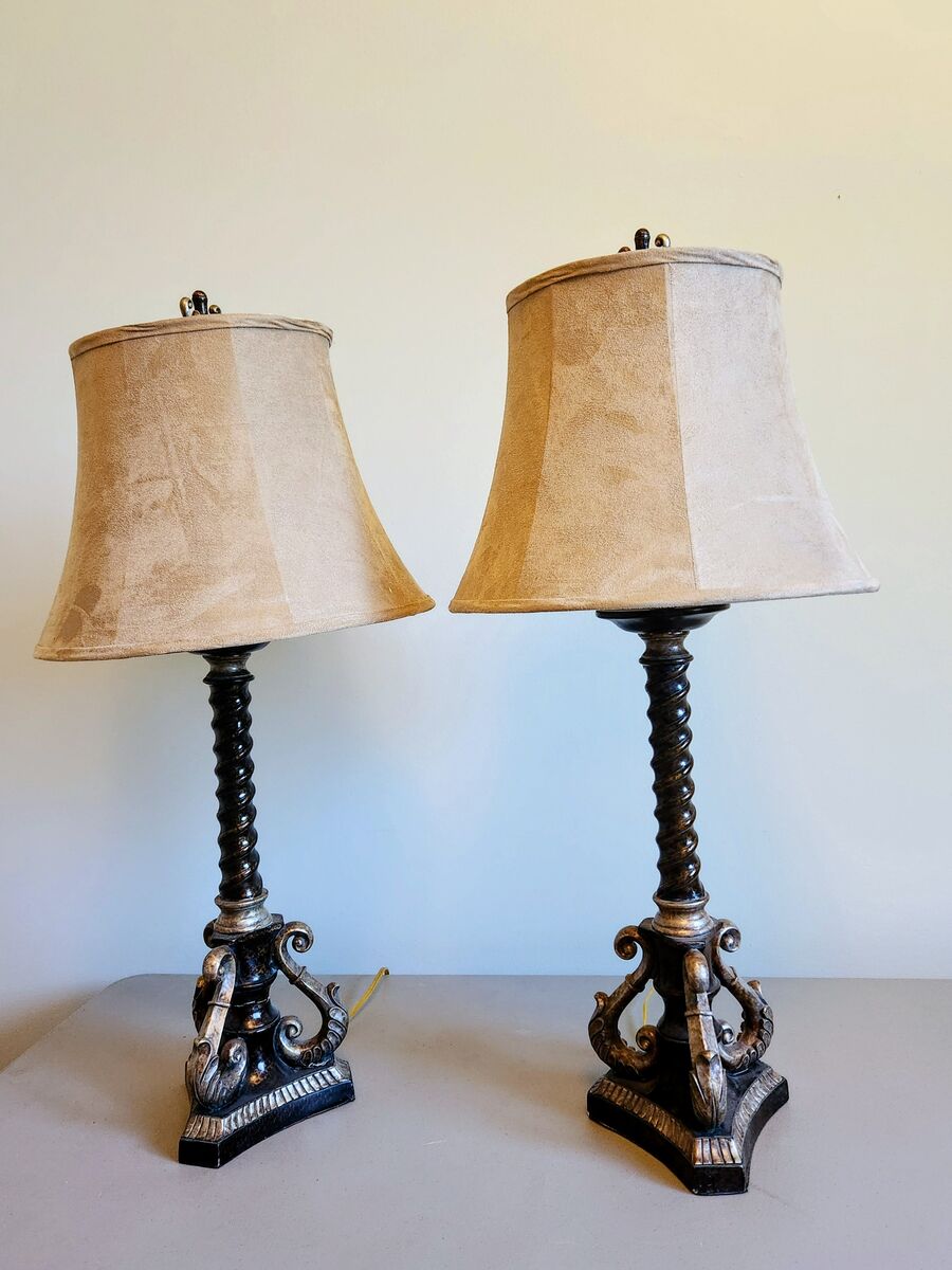 NEW LOWER PRICE!  Pair of vintage, classic lamps from Nashville Estate Sale