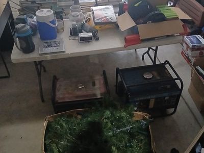 Garage Estate Sale Mixed Items Lot