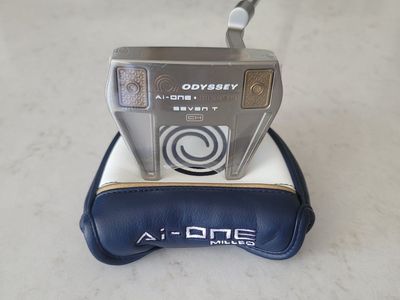 NEW-Odyssey Ai-ONE Milled Seven T Silver CH Putter