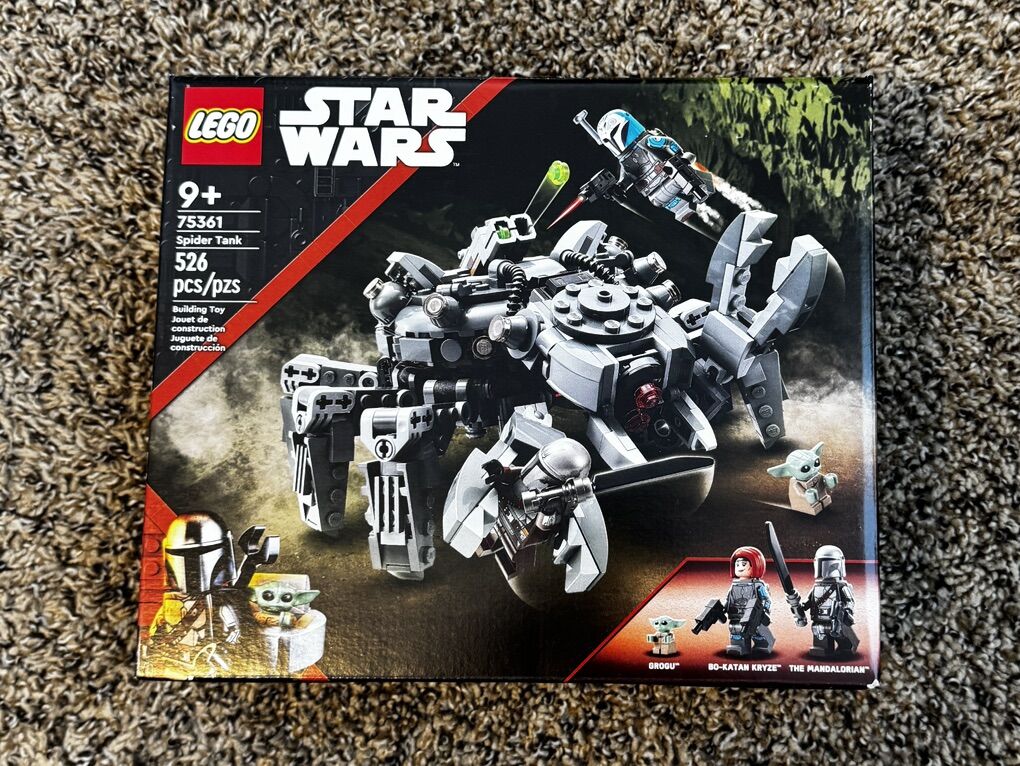 Lego Star Wars 75361 Spider Tank