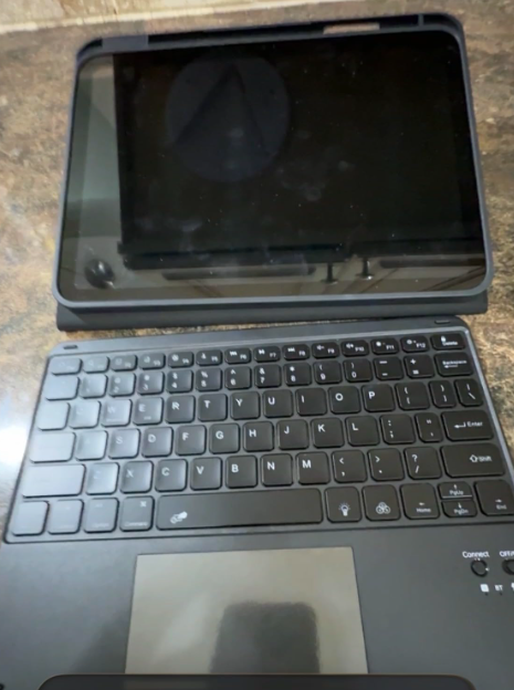 New in box iPad Case with Keyboard