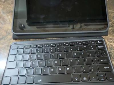 New in box iPad Case with Keyboard