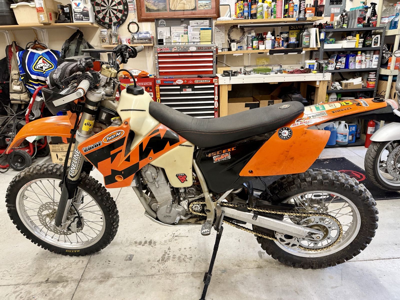 2004 KTM 450 EXC (RFS Engine) Dual Sport Dirtbike