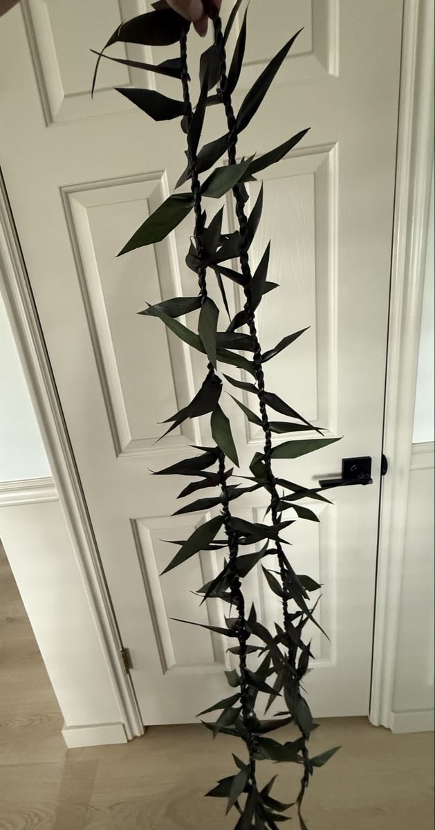 Ti Leaf Maile Style Lei