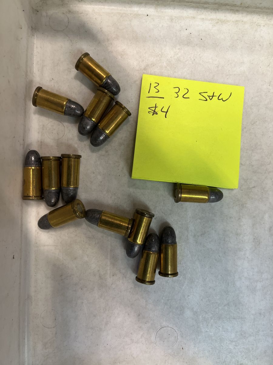 32 S&W Ammo.