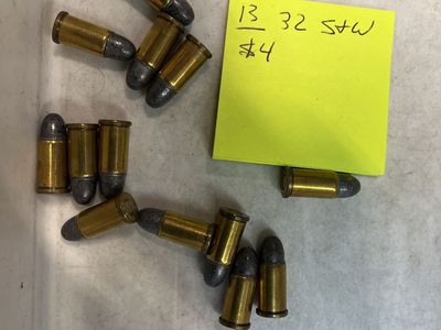 32 S&W Ammo.